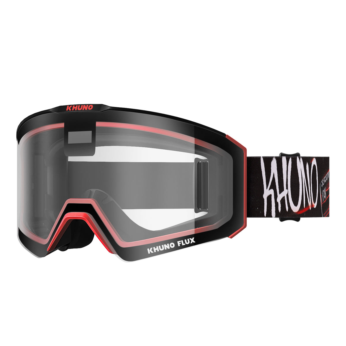 KHUNO NIMBUS Cylindrical  Electronic Snow Goggles - KHUNO FLUX x Buckhouse