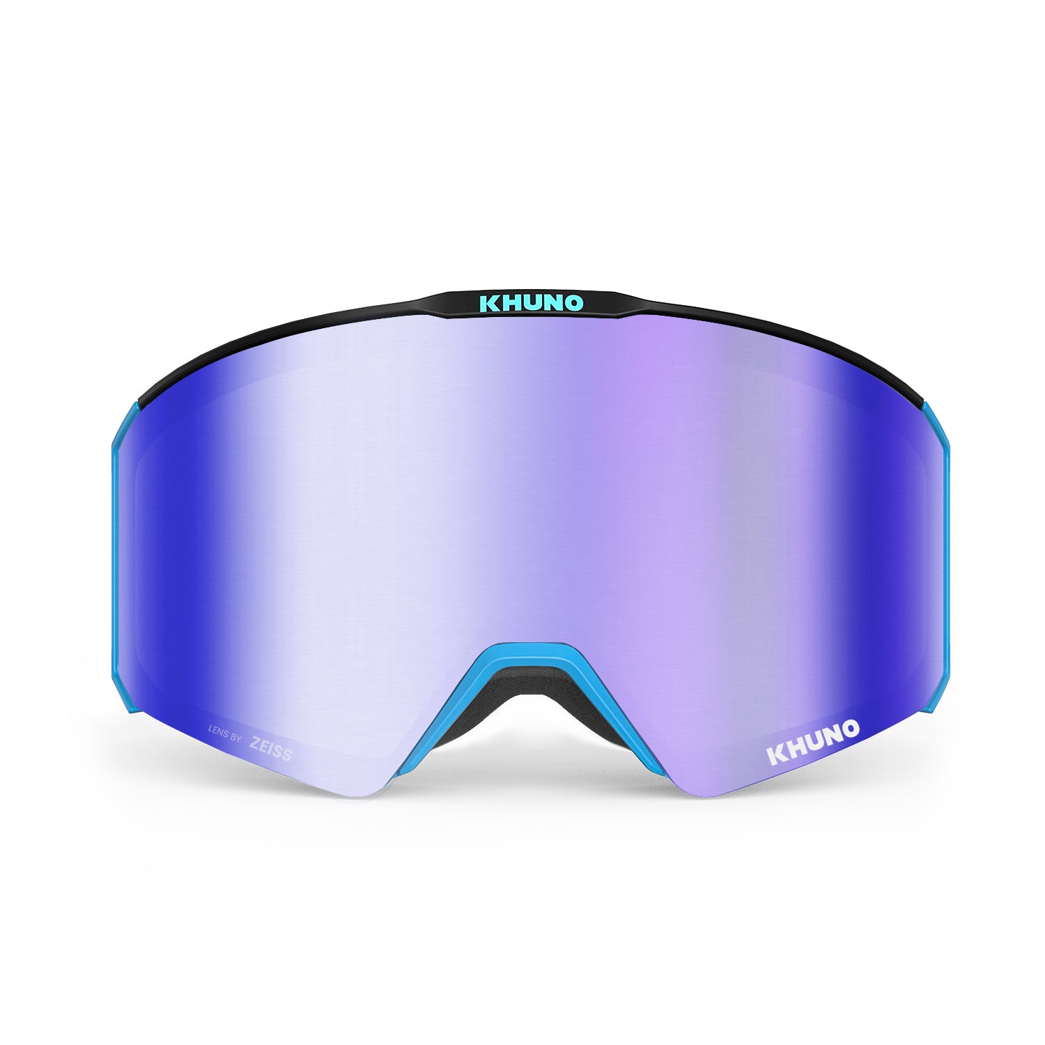 KHUNO NIMBUS Cylindrical Snow Goggles Dual ZEISS Lenses - Blue Cumulus