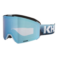 KHUNO NIMBUS Cylindrical Snow Goggles Dual ZEISS Lenses - Rainstorm