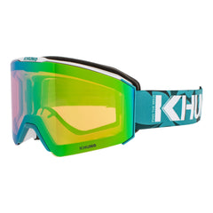 KHUNO NIMBUS Cylindrical Snow Goggles Dual ZEISS Lenses - Green Cirrus