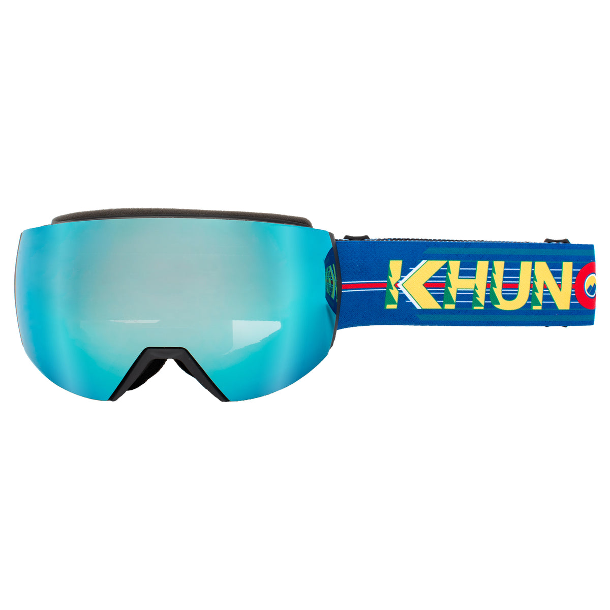 KHUNO Jaeger Series Snow Goggles - Toric Mag-Lens System & OTG Design -  Colorado Version